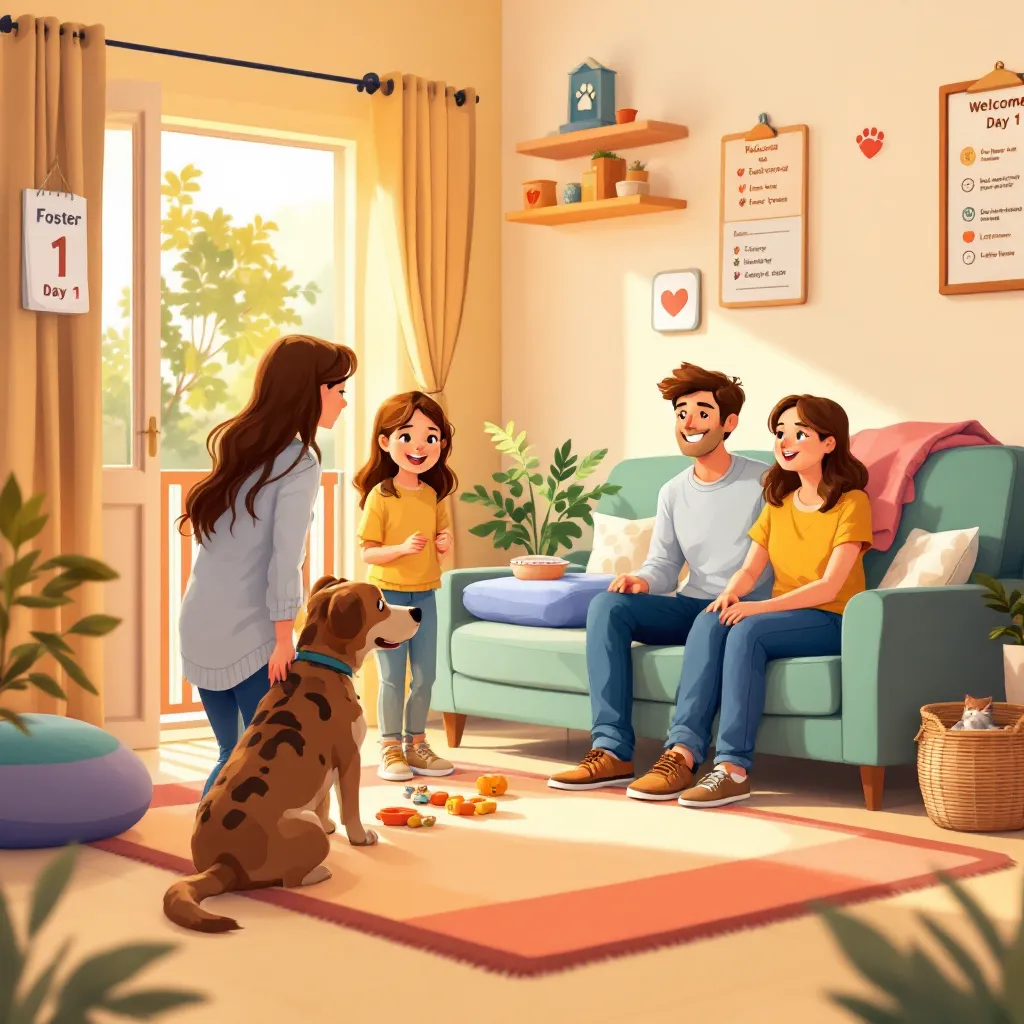 Pleeggezin met hond of kat