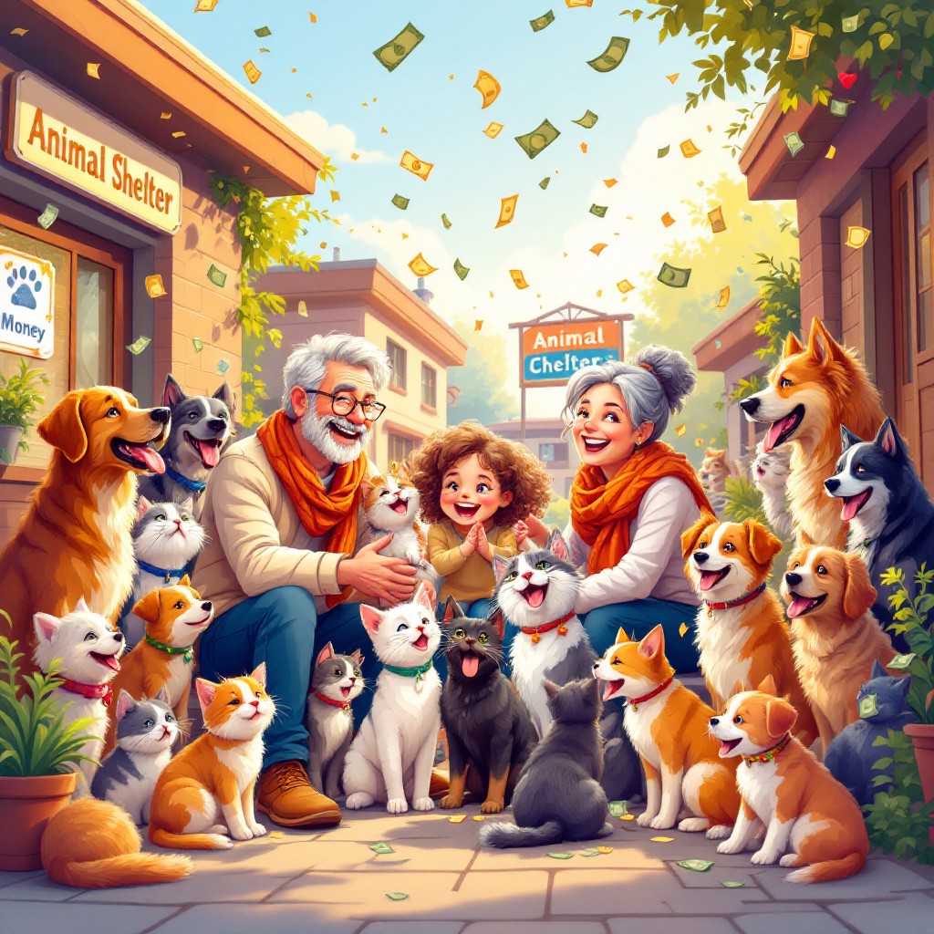 Community support for animal shelter – donations make a difference